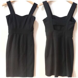 CLUB MONACO Sweetheart Black Dress